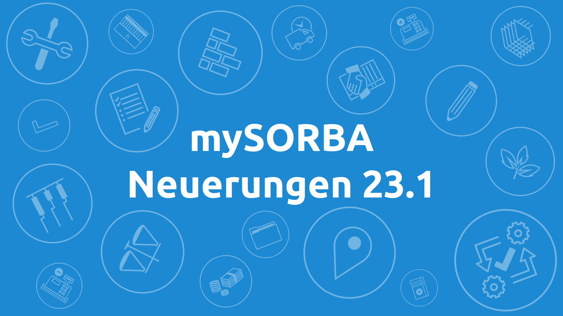 Neuerungen SORBA Version 23.1