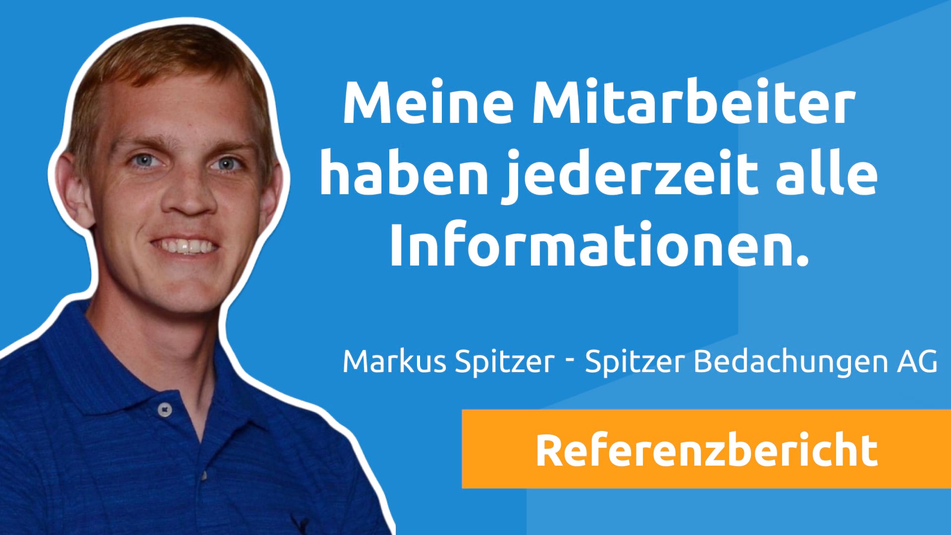 Markus Spitzer Referenzbericht