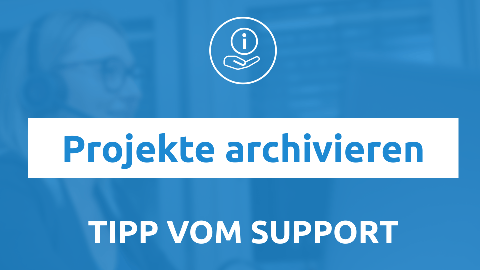 Projekte archivieren Thumbnail